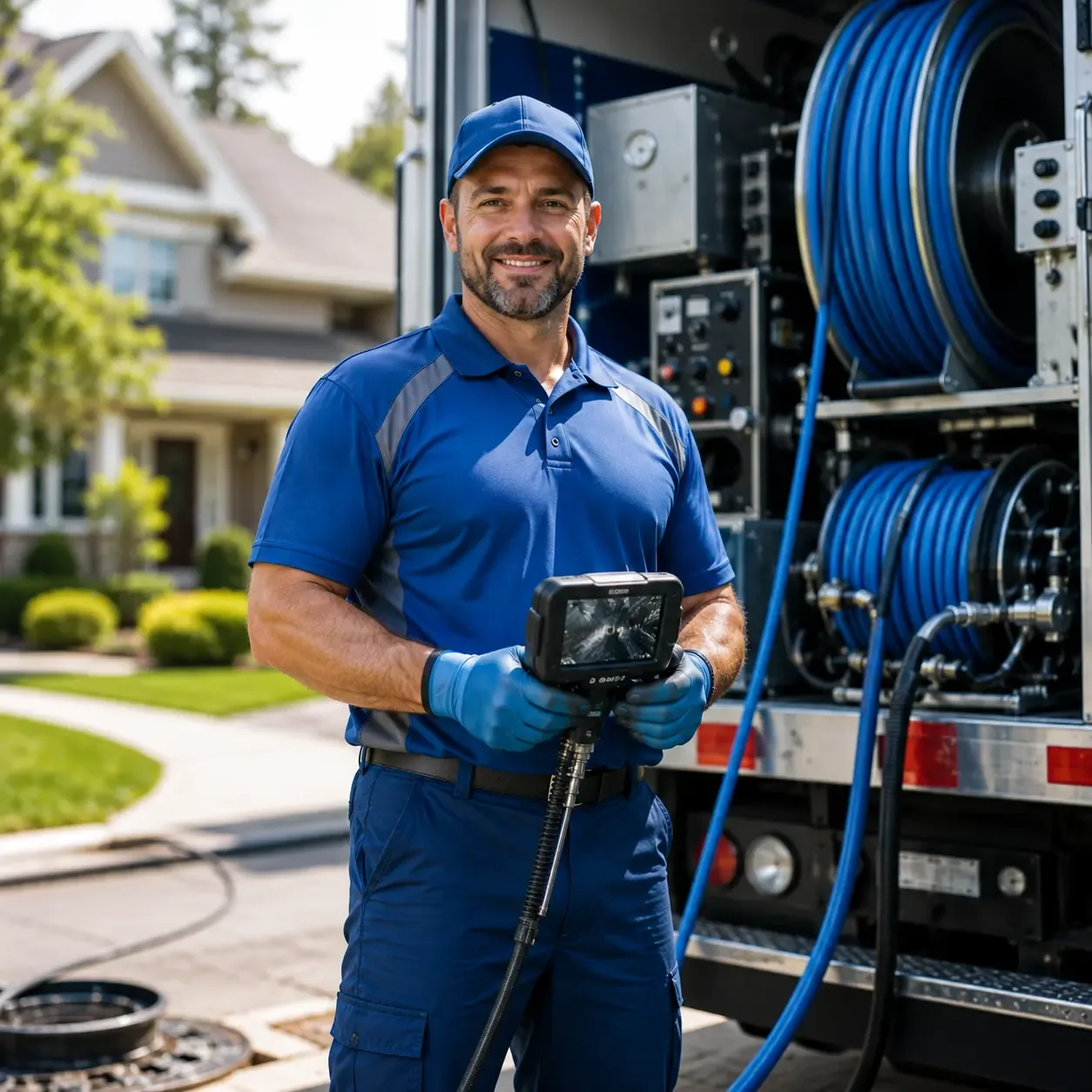 Local outdoor drain cleaning specialists in Perryman, MD